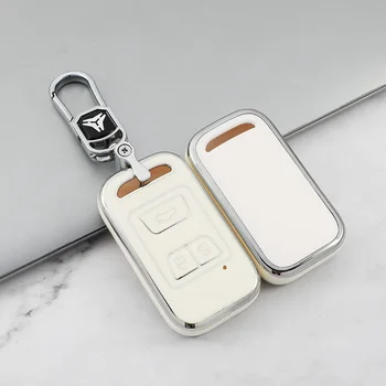 Yumuşak TPU Araba uzaktan anahtar kapağı kılıfı Chery Tiggo 3 için 5X 4 8 Glx 7 2019 2020 Akıllı Anahtarsız Fob Vaka Anahtarlık Tutucu Koruyun