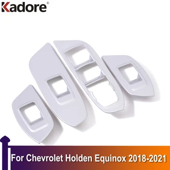 Pencere Kaldırma Anahtarı düğme kapağı Chevrolet Holden Equinox 2018 İçin 2019 2020 2021 Kapı Kolu Kol Dayama Trim İç Aksesuarları
