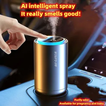 ntelligent araba sprey aromaterapi nemlendirici araba hava temizleyici parfüm araba atmosfer ışığı atomize koku koku ortadan kaldırarak
