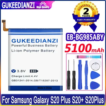 EB-BG985ABY İçin 5100mAh Yedek Pil Samsung Galaxy S20 Artı S20 + Cep Telefonu Pilleri + Araçları