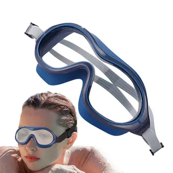 Yüzme gözlükleri Yetişkin Anti-UV Büyük Çerçeve Yetişkin Yüzmek Gözlük yüzme gözlükleri Hiçbir Sızıntı Anti Sis Yetişkin Gözlük Erkekler İçin Ve