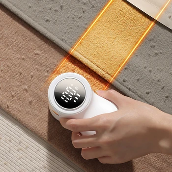 Mi Elektrikli Kıl Yumağı Düzeltici Akıllı LED dijital ekran kumaş pamuk tiftiği temizleyici USB Şarj Taşınabilir Profesyonel Hızlı Ev