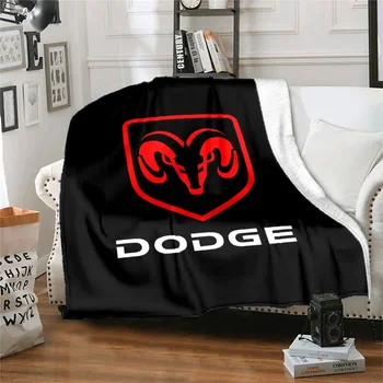 spor araba D-Dodge Atmak Battaniye Yumuşak Pazen İnce Battaniye Yatak SofaCover Yatak Örtüsü Ev Deco piknik yataklar için Taşınabilir d3