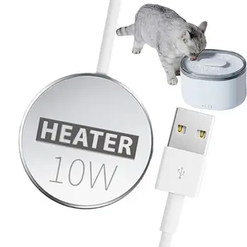 USB Mini Akvaryum ısıtıcı çubuk Küçük Balık Tankı İçin 30C Sabit Sıcaklık akvaryum ısıtıcı Dalgıç termostat ısıtıcı 10W