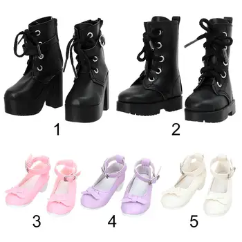 Yeni 1/3 7.8 CM Bebek Giyen 60cm Bebek Botları Farklı Renk Oyun Evi Aksesuarları Kumaş Ayakkabı