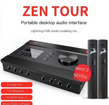Antilop Antilop Zen Tour2023 Profesyonel Yıldırım USB Stüdyo Ses Kartı Modelleme Ses Kartı Karıştırma