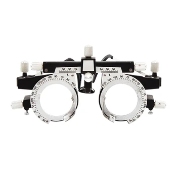 Profesyonel Ayarlanabilir Optik Göz Optometri Testi Deneme Lensler Çerçeve Optometri Gözlükçü Deneme Lens Test Aracı