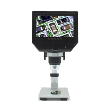 PC Muayene için 4.3 inç LCD Ekran Dijital Mikroskop 600X