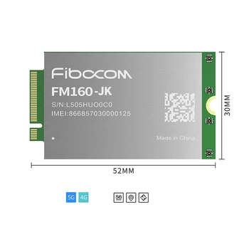Yeni Orijinal Fibocom FM160-JK M. 2 5G Modülü Kore, Japonya