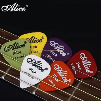 20-50 ADET Karışık Kutu Alice ABS Reçine Mat Halk Gitar Seçim Elektrikli Parmak Bir müzisyen Olmalı el koruması Artefakt 0.51 MM-1.5 MM