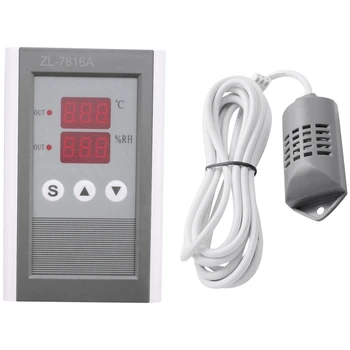 5X Zl-7816A, 12V, sıcaklık ve nem kontrol aleti, Termostat Ve Higrostat, İnkübatör Nem, İnkübatör Kontrolörü