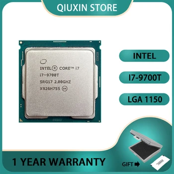 CPU 2.0 GHz Sekiz Çekirdekli Sekiz İplik LGA 1151, Intel Core i7-9700T i7 9700T İşlemci 12M 35W bilgisayar Masaüstü