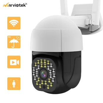 4K Otomatik izleme IP Kamera Açık 5MP Gece Görüş Mini Hız Dome güvenlik kamerası 8MP WİFİ 1080P Ev Güvenlik Video Gözetim