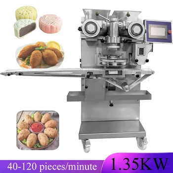 Ticari Çok Fonksiyonlu Otomatik Mochi Dondurma Üretim Hattı Yapma Makinesi İçli köfte Makinesi