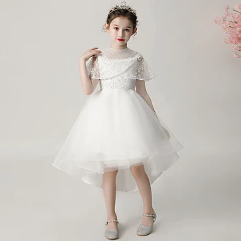 IYEAL kızın Doğum Günü Prenses Elbise Çiçek Kız düğün elbisesi Küçük Kız Gece Elbisesi çocuk Piyano Performans Elbise