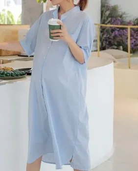 Hamile Kıyafetleri gri Hamile Bebek Yükleme 2022 Komik Kadın T Shirt Kız Gömlek Yeni Anne Büyük Boy