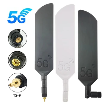 100 % Orijinal 5G 4G LTE SMA Harici Anten Modem Yönlendirici 40dBi Katlanır Sinyal Güçlendirici Geniş 600 ~ 6000MHz 1 Adet