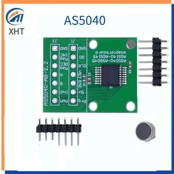 AS5040-ASST AS5040 Programlanabilir temassız manyetik döner kodlayıcı sensörü modülü yerine optik kodlayıcı arduino için