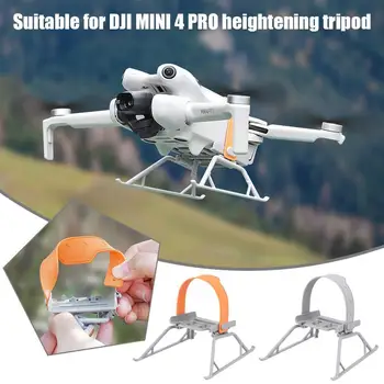 Uygun DJI Mini 4 Pro Yükseltilmiş Tripod Drone Uçuş İniş Koruma Hızlı Bırakma Tripod DJI Mini 4 Pro Aksesuar