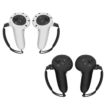 Oculus Quest 3 VR Koruyucu Kapak VR Dokunmatik Denetleyici Silikon Kayış Kolu Kavrama VR Aksesuarları