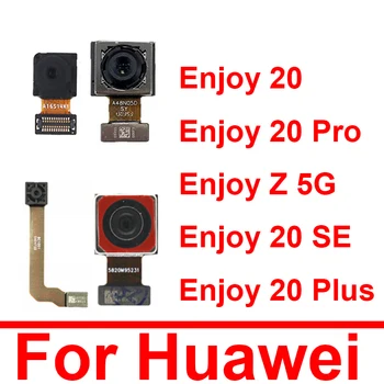 Ön Arka Kamera İçin Huawei Enjoy Z 20 20Pro 20SE 20 Artı Arka Ana Ön Küçük Bakan Kamera Modülü Flex Kablo Tamir Parçaları