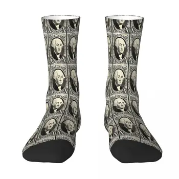 Ilk George Washington Damga Çorap Çorap Erkekler Kadınlar Polyester Çorap Özelleştirilebilir Tasarım