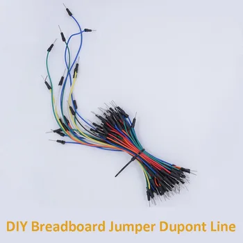 65 adet/grup DIY Breadboard Jumper Dupont Hattı Çok Fonksiyonlu Deneysel Kurulu Bağlantı Teli Elektronik Üretim İçin