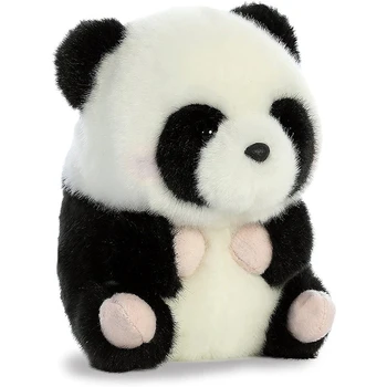 Sevimli Peluş Panda Anahtarlık Dolması Bebekler Panda Sırt Çantaları Araba Çantası Anahtarlık Erkekler Kadınlar Charm Panda Kolye Kızlar doğum günü hediyesi