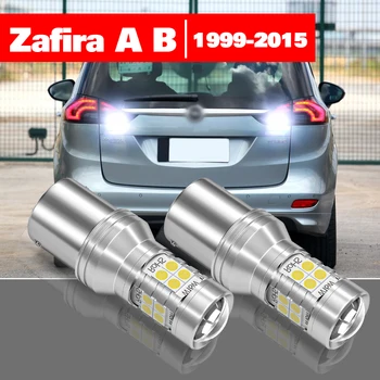 Opel Zafira A 1999-2015 için 2 adet LED Ters İşık Yedekleme Lambası Aksesuarları 2005 2006 2007 2008 2009 2010 2011 2012 2013 2014