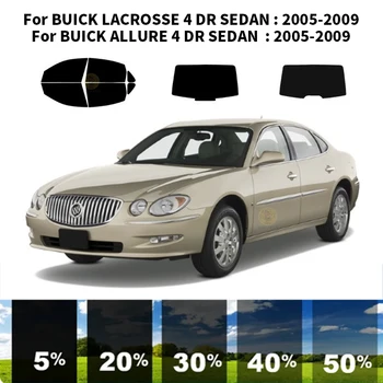 Önceden kesilmiş nanoceramics araba UV Pencere Tonu Kiti Otomotiv Cam Filmi BUİCK ALLURE İçin 4 DR SEDAN 2005-2009