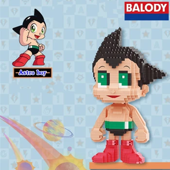 BALODY Astro çocuk yapı taşları japon animesi çevre modeli Kawaii monte çocuk oyuncak figürü doğum günü hediyesi