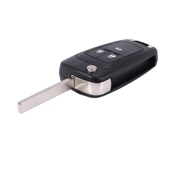 3 Düğmeler 433 MHz Ile ID46 Çip uzaktan kumandalı anahtar Fob Için Chevrolet Cruze Aveo Orlando 2010-2015 HU100 Bıçak