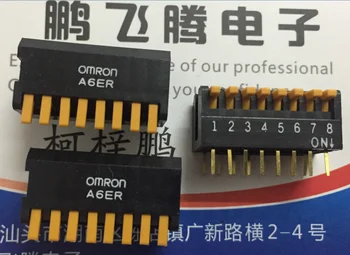 1 ADET İthal Japon 8-bit arama kodu anahtarı 8P yan arama anahtar kodlama 2.54 mm A6ER-8104