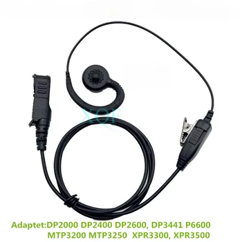 Uygun Moto DP2000 DP2400 DP2600 DP3441 MTP3150 Walkie Talkie Büyük Kulak Kancası Kulaklık