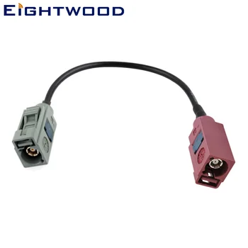 Eightwood Araba Radyo Anten Adaptörü Fakra D Dişi Fakra G Dişi Düz Pigtail RG174 Koaksiyel Kablo 60cm Özelleştirilebilir