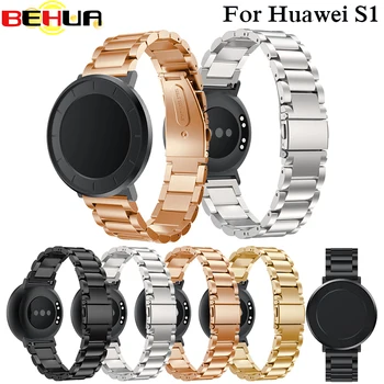 Yedek 18mm Watchband için S1 İzle Akıllı bant için Huawei Onur S1 Stil Metal Bilek Sapanlar izle Sapanlar Aksesuarları