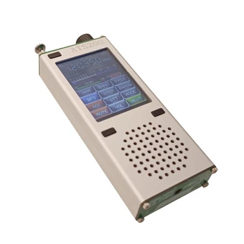 Yeni ATS200 Havacılık Bandı Radyo FM SI4732 + ESP32 + Bluetooth + 2.4 İnç Dokunmatik Ekran FM, AM, LSB, USB Çok Modlu Resepsiyon Kullanımı Kolay