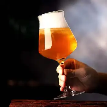 Profesyonel TEKU bira kupası IPA Özel al yapımı bira Kadeh Yüksek Alkollü şarap bardağı Buğday Birası Steins Kupa Pilsner Kupası Toptan