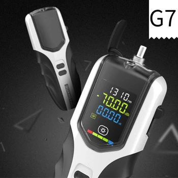 YENİ G7 Fiber Optik Güç Ölçer FTTH Renkli LCD Ekran Yüksek Hassasiyetli Şarj Edilebilir El Fiber Ağ Kablosu Test Cihazı VFL
