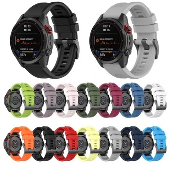 Silika kayış fenix 7S / 6S / 5S dayanıklı Smartwatch moda bant Bileklik