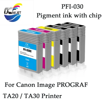 canon imagePROGRAF TA20 / TA30 Yazıcı pigment mürekkep ile PFI-030 uyumlu mürekkep Tankı PFI 030 kartuşu