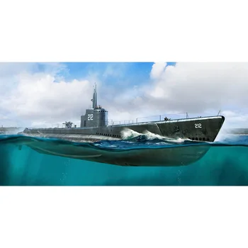 Hobi Patron 83523 1/350 USS GATO SS-212 1941 Donanma Denizaltı Plastik DIY model seti Yılbaşı Hediyeleri Oyuncaklar Boys İçin TH19809-SMT2